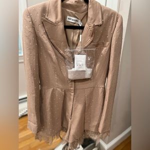 Brand new self portrait crystal play suit